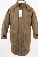 ZARA Mantel Wintermantel Parka Neu Herren Gr. S 