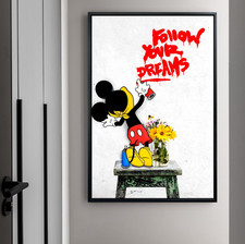 Pop-Art Mickey-Mouse