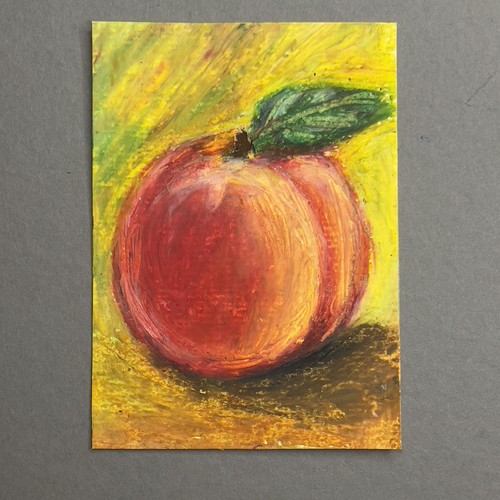 Original aceo öl pastell - aceo,