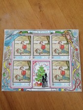 Briefmarkenbogen Gloria in Excelsis Deo Ras Alkhaima Sammler Dachbodenfund