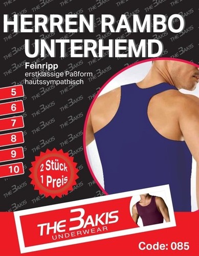 Herren unterhemd rambo - herren,