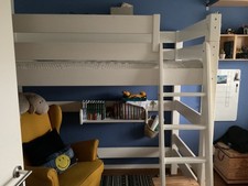 Hochbett, Dolphin, weiß, 