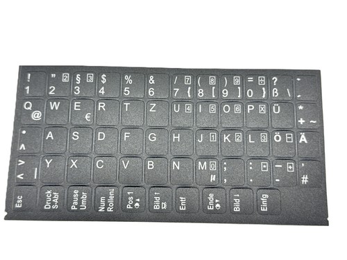 Deutsche tastatur aufkleber - tastatur,