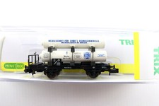 Minitrix 15355 Gasbehälterwagen ´LINDE´, ´Trix Profi-Club 2008´, OVP, (RB311)