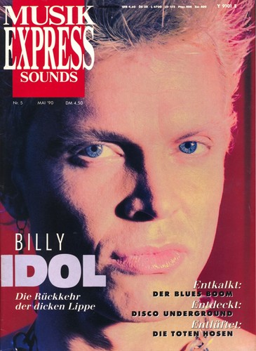 Billy idol titelstory - billy, im