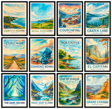 Iconic World Cities Poster |