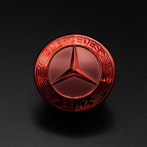 Mercedes benz emblem - emblem, rot
