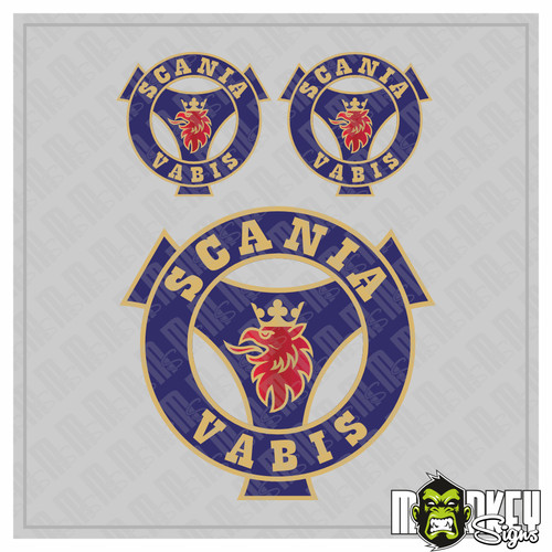 3er scania vabis - vabis, set