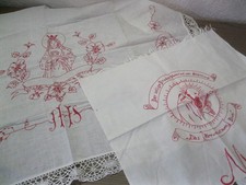 Prächtiges altes Altartuch