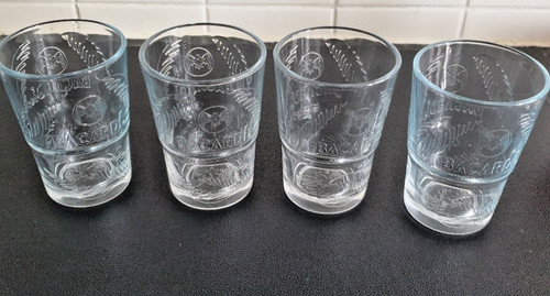 Bacardi rum gläser 4er set - rum,