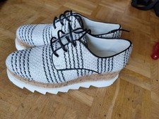 Stella Mc Cartney bzw. CULT Loafers Platform Halbschuhe 40 NEU Schnürschuhe 