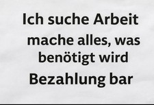 Hilfe für alles – Umzug, Tragen, Haus, Garten – Barzahlung