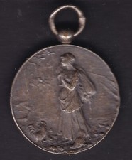 Bronze-Medaille / Medaillon “ Comice Agricole de Marie (Aisne)”