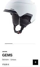 Alpina Gems Skihelm weiß