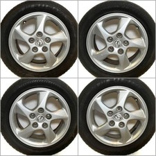 Original Alu-Felgen Mazda 323 626 Premacy CP Reifen  195/55 R15 LK 5x114,3