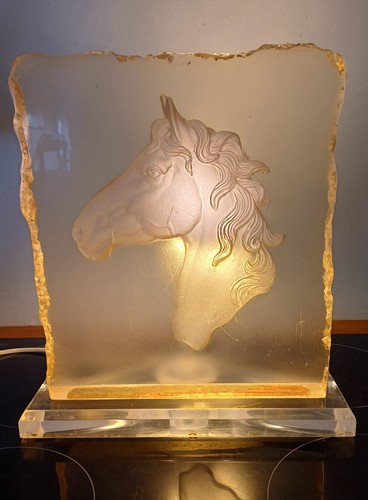 Tischleuchte aus acrylglas mit - tischleuchte,