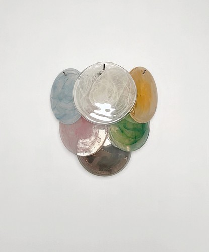 Paar glas wandleuchter - paar,