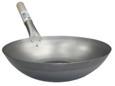 [ Wok Ø 30 cm flacher Boden ]