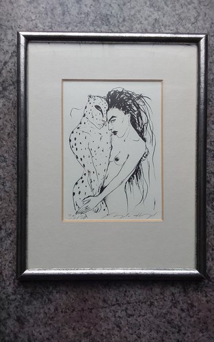 Angela hampel kunstdruck frau - angela,