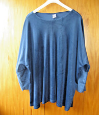 Nickipullover taubenblau Gr