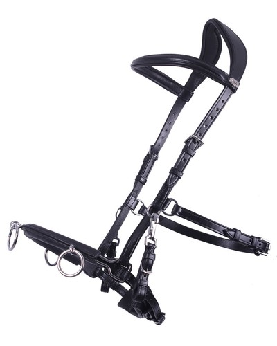 Qhp kappzaum trense leder - qhp,