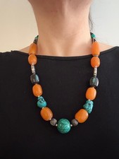 Vintage halskette aus afrika - vintage-halskette,