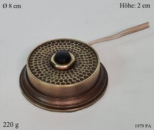 Alte Tischklingel Klingel Bronze Tischglocke elektrisch Hochwertig Robust