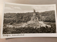 Postkarte National Denkmal Niederwald 14.10.1935 gel_1