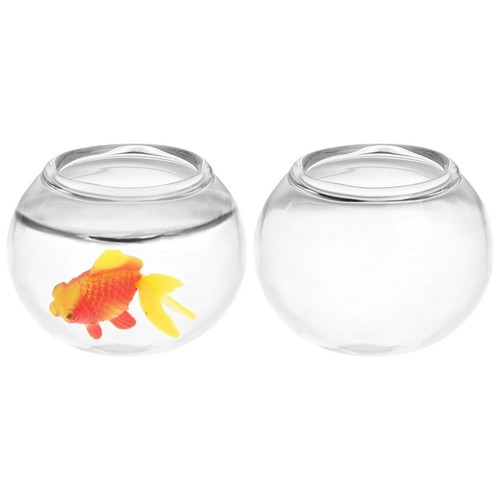 Pcs goldfischglas spielzeug - pcs,