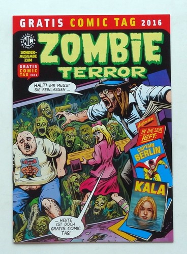 Zombie terror captain - zombie, berlin