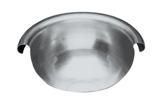 Viertelkugel boden zink - viertelkugel,