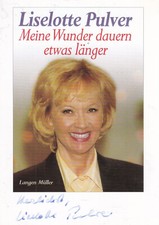 Autogramm - Liselotte Pulver