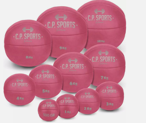 Medizinball farbe pink - medizinball, farbe: