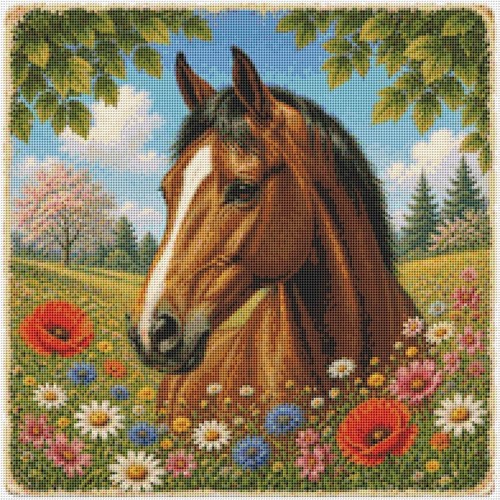 Anglo arabisches pferd - anglo-arabisches,