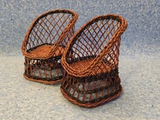 2 Korbsessel für Barbies