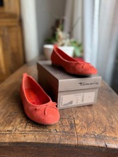 Tamaris Ballerina orange mandarin Gr. 38 Schuhe
