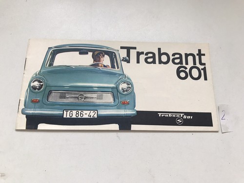 Trabant 601 broschüre - trabant,