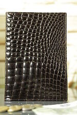 Geldbörse Geldbeutel KRALLE Echtes Kroko Leder! Purse wallet crocodile ü1502