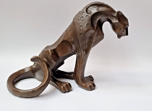 Bronze skulptur sitzender - bronze,
