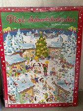 Pixi-Adventskalender mit 24 Pixi Büchern Blau/Rot