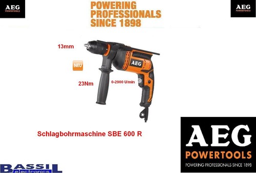 Aeg schlagbohrmaschine sbe 600 - aeg,