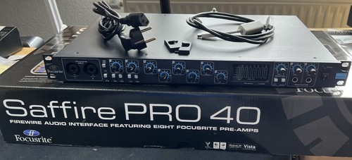 Focusrite saffire pro - saffire, 40