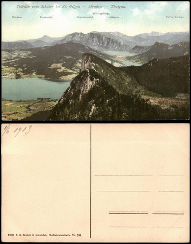 Mondsee talblick vom schober - mondsee,