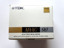 1x Leerkarton für TDK MA-XG