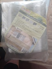 Balkonsichtschutz Grau Weiß 6m