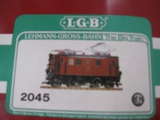 LGB E-Lokomotive RhB 2045 und Zubehör
