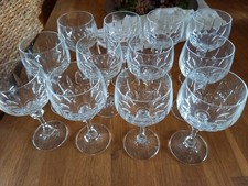 BOHEMIA, Weingläser, 12 Stück, BÖMISCHES GLAS,