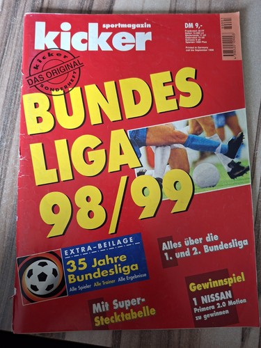 Kicker sonderheft bundesliga - kicker,