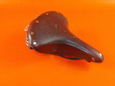 Oldtimer Vintage Fahrrad Sattel Ledersattel Brooks B66 gefedert NOS #9