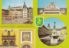 Postkarte - Rudolstadt /